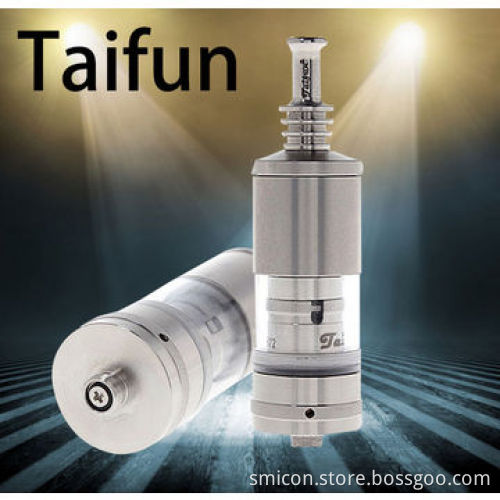 2014 Hottest Airflow Control Stainless RDA Taifun GT Clone Atomizer with Gift Box Packing/Big Vapor